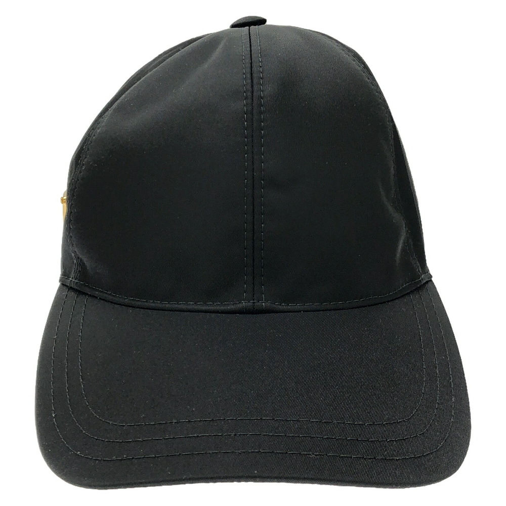Prada Baseball Cap Hat Nylon Black